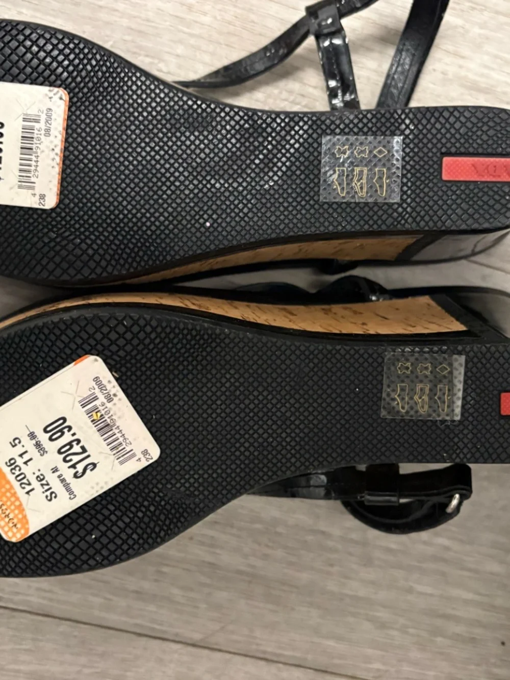 Prada black patent